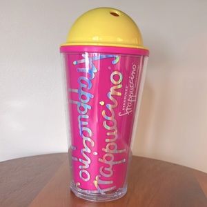 STARBUCKS Vibrant 16oz Frappuccino Cup